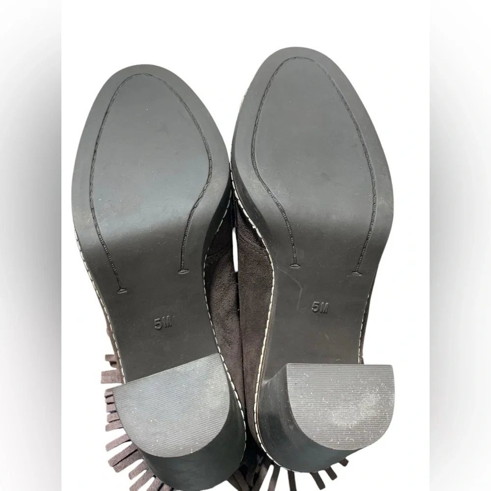 Tory Burch Fringe‎ Ankle Boots SZ 5 M